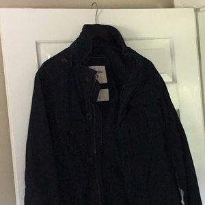 Abercrombie spring jacket navy
